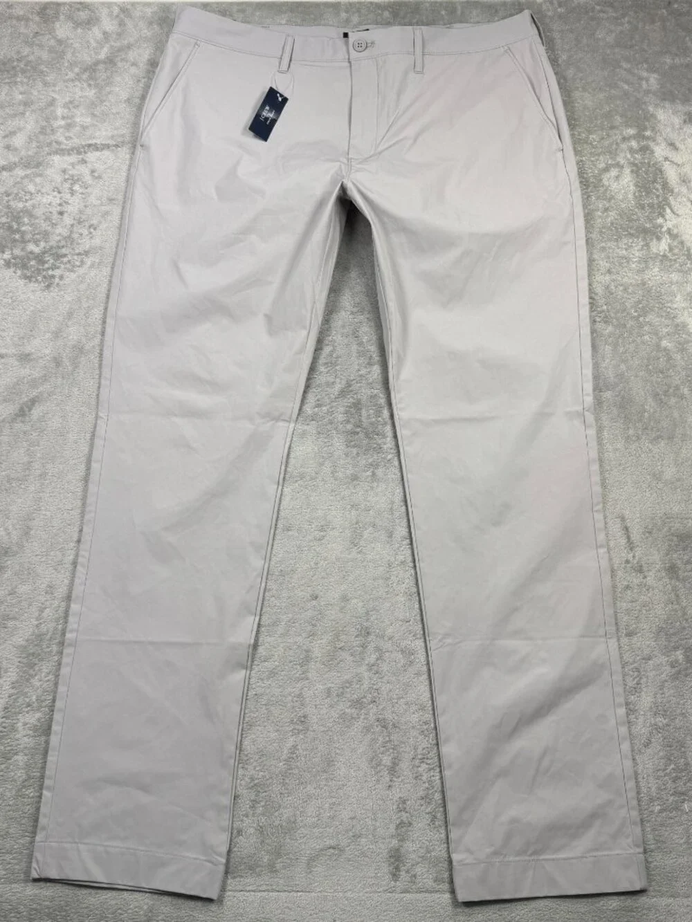 NWT J. Crew Flex Tech Pant Mens 38x34 Gray Slim Fit Chinos Preppy Minimalist